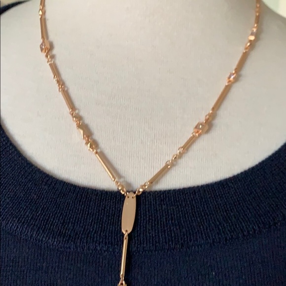 Kendra Scott y Crowley necklace in rose go… - Picture 8 of 13